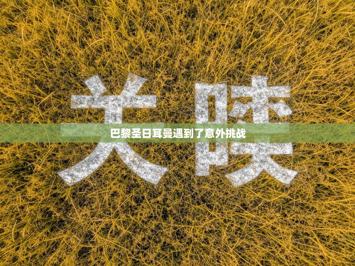 巴黎圣日耳曼遇到了意外挑战 第1张